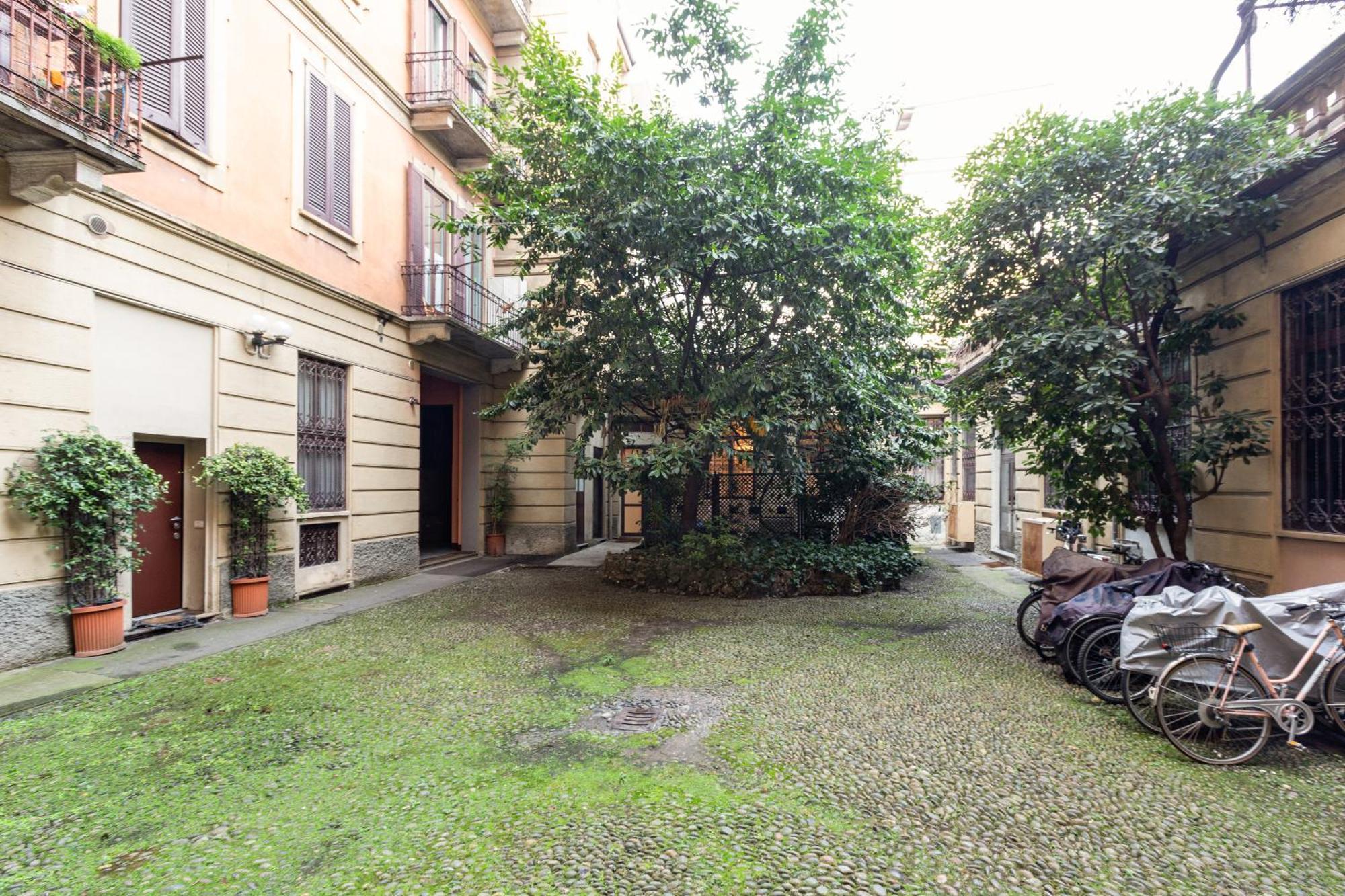 밀라노 Sant'Agostino - Charming Retreat 210M From M2 아파트 외부 사진